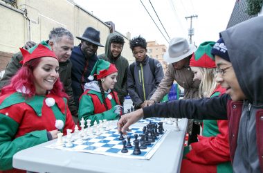 THE ANGIULI GROUP SPONSORS THE FIRST ANNUAL “WINTERFEST” ON MINTHORNE STREET14